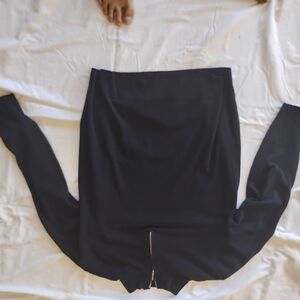 Men's Black Zip-Up Sweater